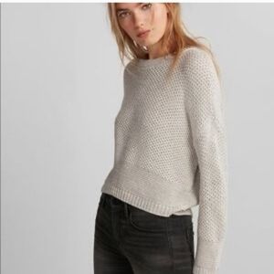 Express LP Lace Back Sweater